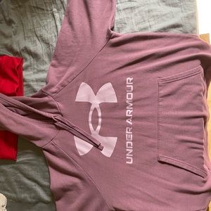 Purple Under Armor Hoodie